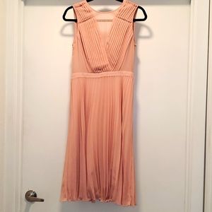 BCBGMAXAZRIA SHADOW BLUSH DRESS SIZE 4